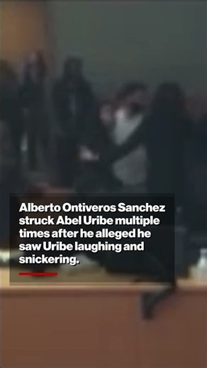 Grieving Man Attacks Son-in-Law’s Killer in Phoenix Courtroom After Spotting Him Laughing #shorts
