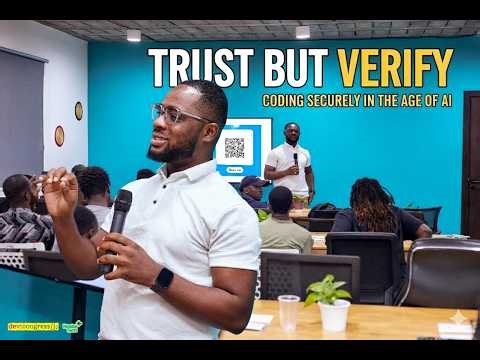 Trust but Verify: Coding Securely in the Age of AI | My Tech Talk at@Devcongress January Meetup