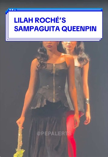 LILAH ROCHÉ’S SAMPAGUITA QUEENPIN TAKES THE RUNWAY! 🌸 Models walk the runway in Lilah Roché’s Sampaguita Queenpin collection, inspired by classic Philippine action films and the transformation of the sampaguita girl. Video & Edit: Aly Calinao #MNLFashionWeek #MNLFW2026 #PEPSocial #PEPAly #PEPReels