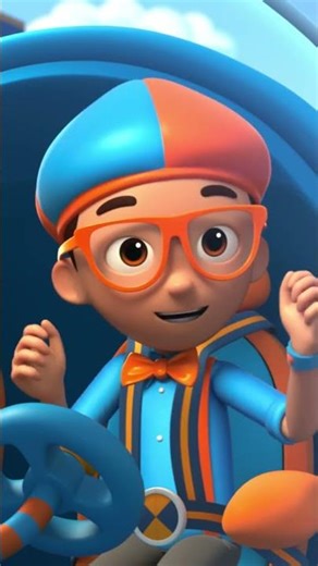 Blippi Station: ACTIVATED! 🚗 Learn with #Blippi #BlippiWonders #Shorts