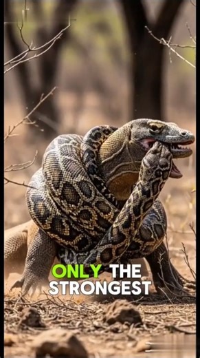 Python vs Monitor Lizard: Epic Wild Battle You Won’t Believe
