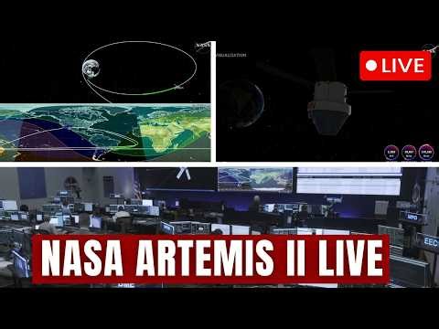Watch LIVE: NASA's Artemis II Mission Coverage