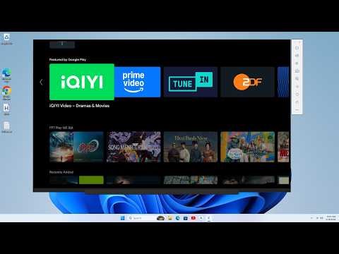 how to create a Android TV on Windows 11