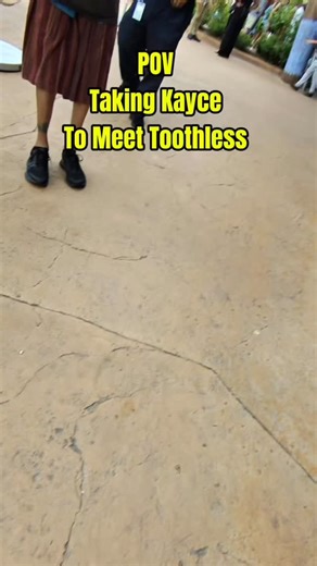 POV getting to Meet Toothless at Epic Universe theme park. If you’re on a family trip or vacation and have smaller children (heck or even bigger kids, I thought this was so cool) definitely DO NOT MISS getting to meet Toothless in the How to Train Your Dragon Isle of Berk section of the park. This experience is so cool and definitely worth the wait. Also they posted a 75 minute wait time and it only took us about 40-45 minutes so it wasn’t too bad at all, I kept dipping out of line to get us pop