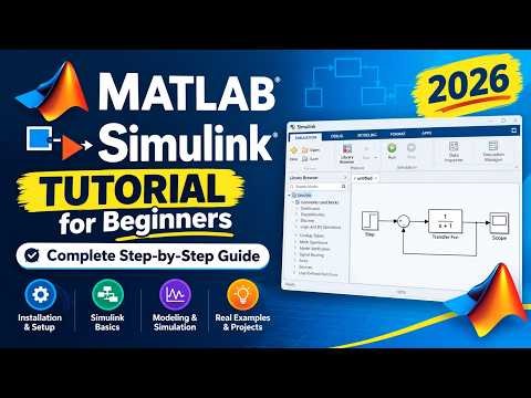 MATLAB Simulink Tutorial for Beginners: Complete Step-by-Step Guide (2026)