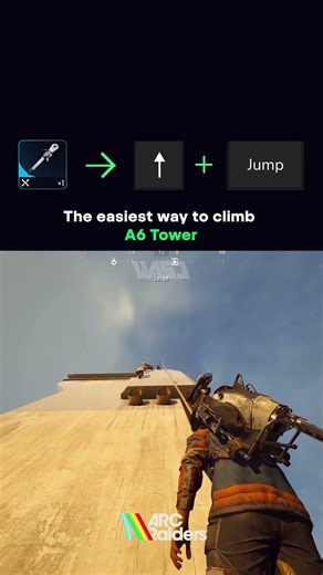 New useful A6 Zipline in ARC Raiders 😲 #shorts #arcraiders