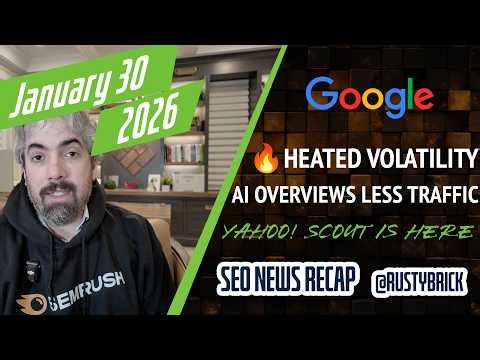 Google Rank Volatility, AI Overviews Less Traffic, Opt Out Of It, Yahoo Scouts & Bing AI Performance