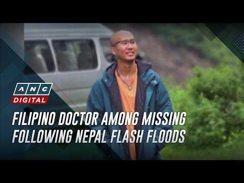 Filipino doctor among missing following Nepal flash floods
