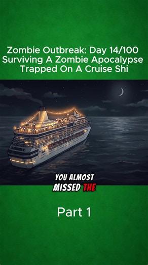 Zombie Outbreak: Day 14/100 Surviving A Zombie Apocalypse Trapped On A Cruise Ship #ZombieApocalypse #ZombieSurvival #CruiseShip #SurvivalChallenge #ZombieOutbreak