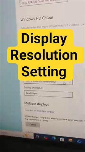 📌 Display Resolution Setting in Windows 10 / 11 | Full Guide 💻