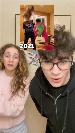 Recreating The Barney Remix Dance Video! 🤣