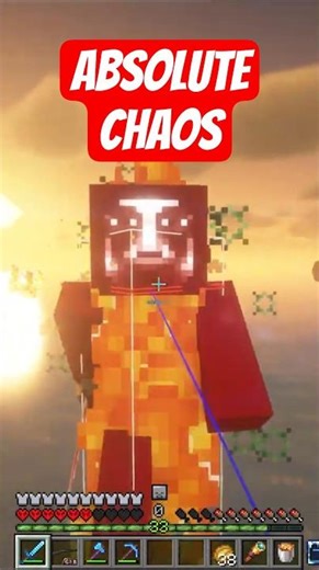 Absolute Chaos on Day 99! #minecraft