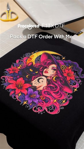 Wrapping a DTF order