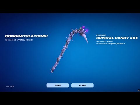 CRYSTAL CANDY AXE RELEASE DATE HOW TO GET CRYSTAL CANDY AXE PICKAXE COME OUT FORTNITEMARES 2026