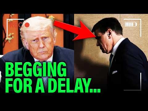 Trump DOJ in UTTER PANIC as BEG for DELAY in Epstein Lawsuit