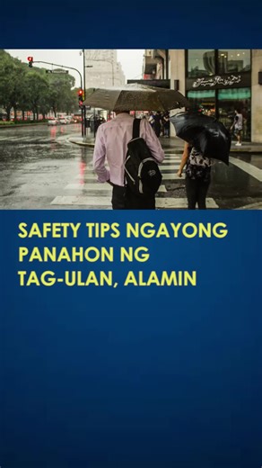 Safety Tips para sa Tag-ulan ng DZRH