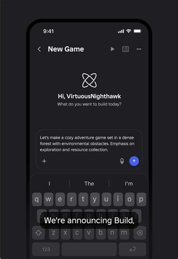 Build helps creators at every level bring their creative vision to life, right from their phone.