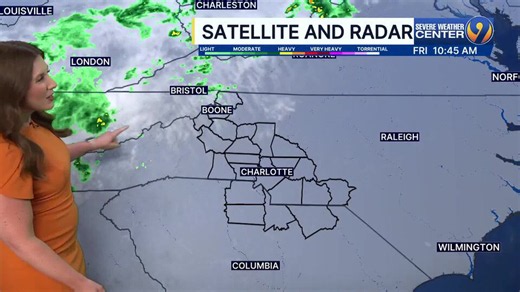 Friday afternoon's forecast with meteorologist Danielle Miller