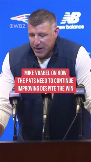 Mike Vrabel on how the Pats need to continue improving despite the win over the Jets