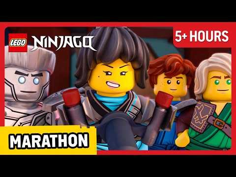 NINJAGO: Secrets of the Forbidden Spinjitzu – SEASON 1 MARATHON! 🔥🥷 | Full Episodes | LEGO