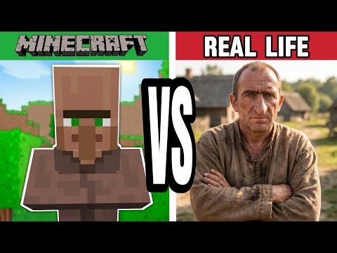 Minecraft ONLY Mobs VS Real Life (Next Level Realism!)