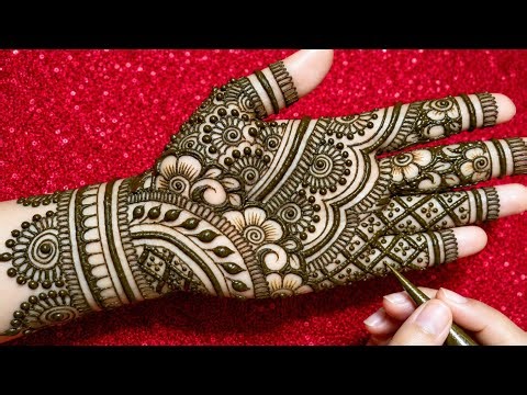 New simple arabic mehndi designs | Easy mehndi design | mehndi designs | mehndi