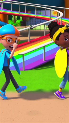 Blippi Wonders Saves Planet Earth on #Earthday #BlippiWonders #Shorts