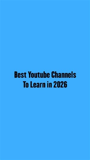 Ayub || AI Enthusiast on Instagram: "Best Youtube Channels To Learn in 2026 1. Cybersecurity – John Hammond 2. Artificial Intelligence – Krish Naik 3. Web Development – Traversy Media 4. Python Programming – Code With Harry 5. DevOps – TechWorld With Nana 6. Cloud Computing – freeCodeCamp 7. Data Analytics – Alex The Analyst 8. Digital Marketing – Neil Patel 9. UI / UX Design – GFXMentor 10. Blockchain Development – Telusko 11. React Development – Codevolution 12. Java Programming – Kunal Kushwa