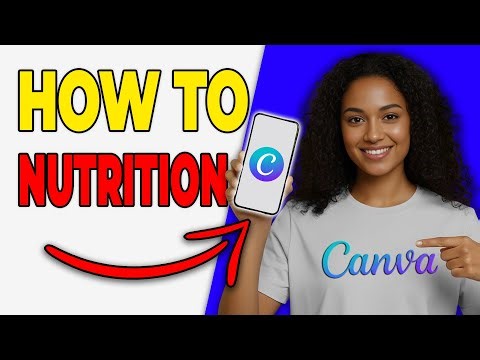 How To Design Nutrition Guides In Canva (Education)