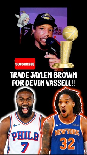 TRADE #JaylenBrown for #DevinVassell ‼️🤯🏆🐐