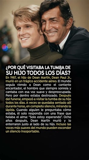 ¿Por qué visitaba la tumba de su hijo todos los días?