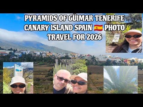 PYRAMIDS OF GÜIMAR TENERIFE CANARY ISLAND SPAIN 🇪🇸 PHOTO TRAVEL FOR 2026
