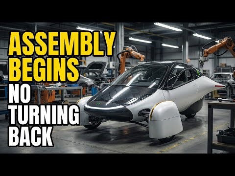 Aptera Vehicle Production Update: Frames Shipped to Headquarters