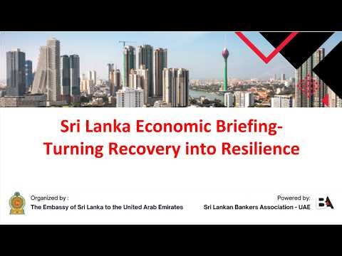 Sri Lanka Economic Briefing Turning Recovery Into Resilience 23 January 2026 - Event Highlight Video