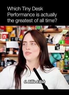 Which of these is the best NPR Tiny Desk performance? | Dua Lipa, Sabrina Carpenter, Billie Eilish..