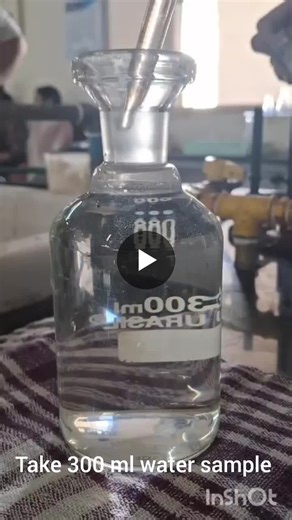 #microbiology #wateranalysis #dissolvedoxygen #winklersmethod #environmentalscience #laboratorywork #qualitycontrol #learningbydoing | Shama Shekh