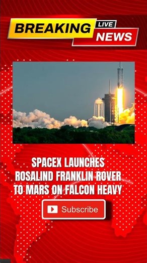 Mars Mission to Launch Lifeline Search Rover with Falcon Heavy