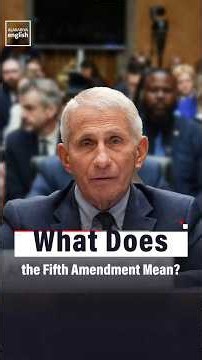 What Does the Fifth Amendment Mean?
