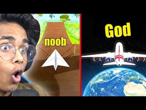 I Upgraded MY PAPER PLANE 1000 Times TOO FAR!