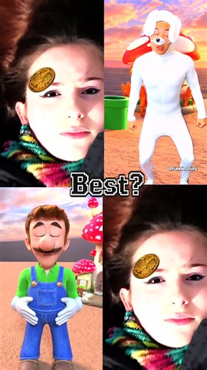 Infinite Coin Loop Animation Meme (Loudest Scream Wins 😱).... #satisfying #mario #comedy