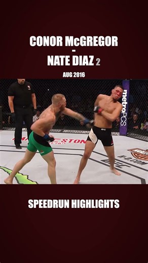 MMA | Conor McGregor vs Nate Diaz 2 Highlights