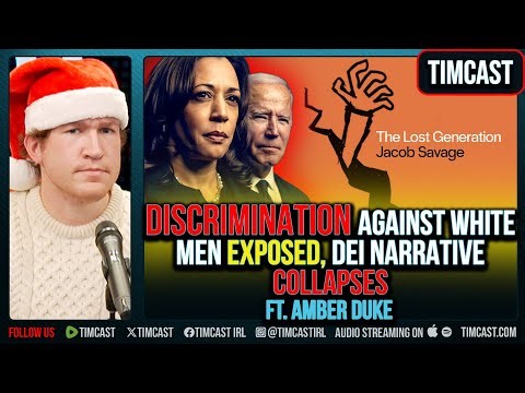 Discrimination Against White Men EXPOSED, DEI Narrative COLLAPSES ft. Amber Duke