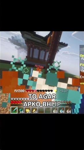 The best PVP Practice Server #minecraft