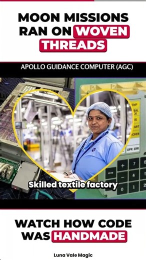 How NASA Wove a Computer Memory for the Moon Mission 🚀 | Apollo Core Rope Memory