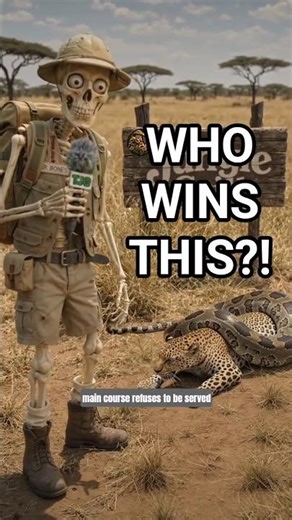 “Can a Python REALLY Eat a Leopard?! 😳🐍 (Mr. Bones Live Reaction)”