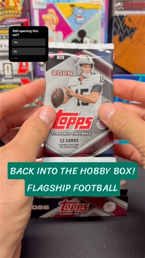 BACK INTO THE HOBBY BOX! 🏈🔥 | 2026 TOPPS FLAGSHIP