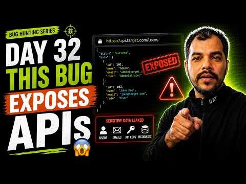 Day 32 This Bug Exposes APIs 😨 | CORS Exploit Tutorial | hacker vlog | bug hunting classes