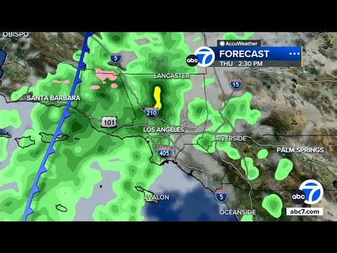 Here's how long the Christmas week rain will stay in SoCal