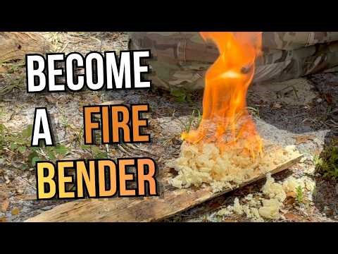 How to Start a Fire with Natural Tinder (Ferro Rod Method)
