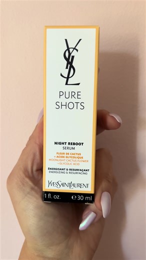 Are long days and short nights making your skin look tired? Living a fast and urban lifestyle accelerates aging signs by more than 30%, making skin appear dull and rough with enlarged pores. Discover the next generation of Pure Shots Night Reboot Serum, for full skin-fatigue recovery by the first morning. Formulated with energizing moonlight cactus, now 20 times more concentrated (1) to reach over 10 billion active molecules in every shot(2) and powered by the optimal daily dose of 3.4% exfoliat